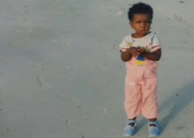 The author as a child before the Somali Civil War. Photo: Hani Garabyare