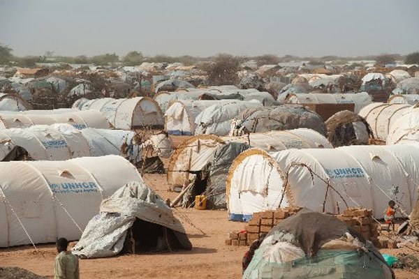 Dadaab Refugee Camp. Two residents of the Dadaab complex have tested positive for Covid-19. FILE PHOTO | PHIL MOORE | AFP