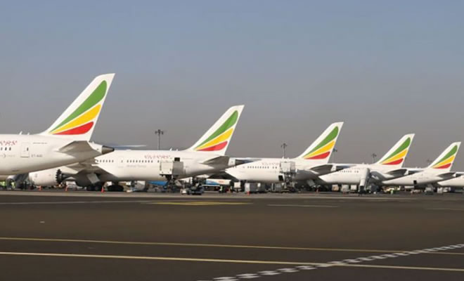 Image result for Ethiopian Airlines grounds its entire Boeing 737 MAX 8 fleet