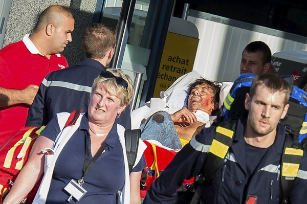 Several passengers were wounded Friday when a man opened fire aboard a train from Amsterdam to Paris. One arrest was made.