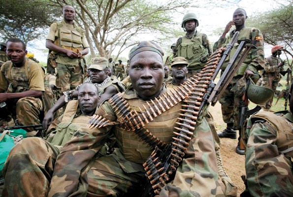 UPDF soldiers in Somalia. File photo