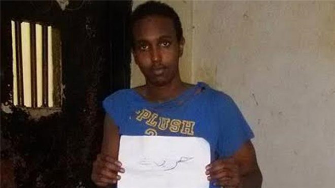 Youssef Aden was detained by Egyptian police in July 2015 [Photo courtesy of the Centre for Refugee Solidarity]