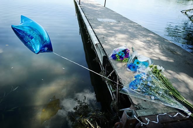 Ahmed Hashi, 11 drowned along with childhood friend Idris Hussein,11, at nearby Foot Lake near the dock.