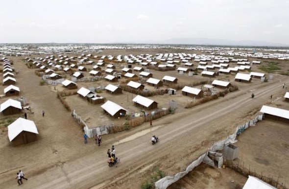 (Reuters/Thomas Mukoya)An aerial view shows recently constructed houses at the Kakuma refugee camp in Turkana District, northwest of Kenya's capital Nairobi, June 20, 2015.