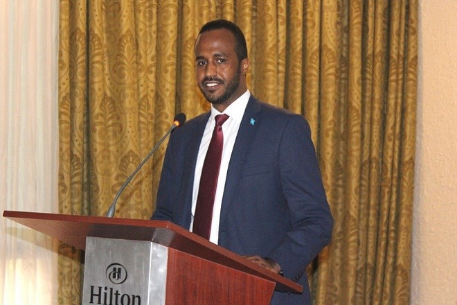 Somalia ambassador to Kenya Hassan Gamal