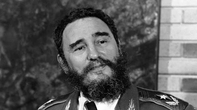 FILE - Cuba's Fidel Castro, pictured June 10, 1977.