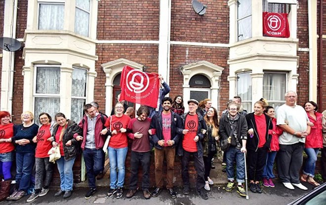 Kindhearted neighbours formed a human chain in front of Nimo Abdullahi's house in Bristol
