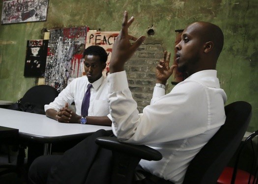 Homeland Security money going to Ka Joog, Heartland Democracy for 'developing resilience'.