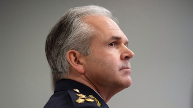 When one of his officers made racist comments online, Ottawa police chief Charles Bordeleau responded by saying police officers are human beings with biases. His response, and reluctance to use the word 'racist', drew criticism. (Adrian Wyld/Canadian Press)
