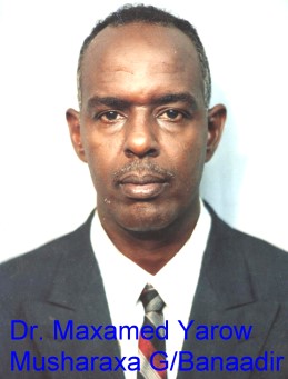 Musharaxa Guddoomiyenimada Gobolka Banaadir-Dr. Maxamed Cumar Nuur (Maxamed Yarow) - musharax