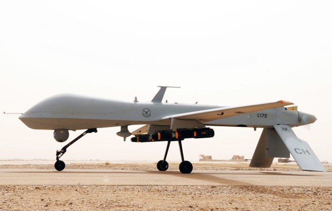 A military drone. (Getty Images)