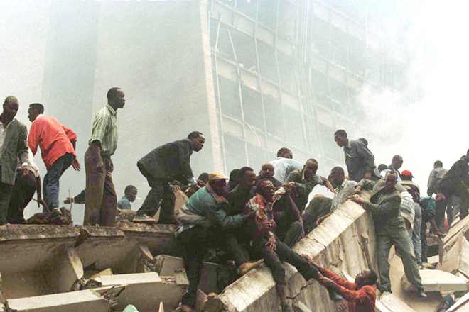 The Sudanese government has agreed to pay $335 million to victims of the 1998 bombings of United States Embassies in Kenya, shown here, and Tanzania. Credit...George Mulala/Reuters