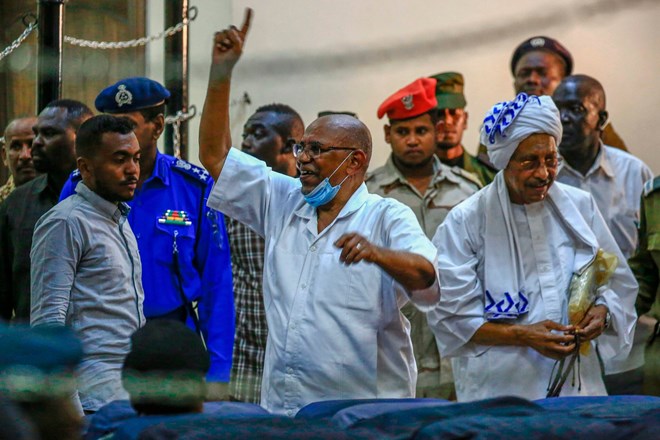 Omar al-Bashir, now on trial for his role in the 1989 military coup that brought him to power, was forced out in a popular uprising in April 2019. Credit...Ashraf Shazly/Agence France-Presse — Getty Images