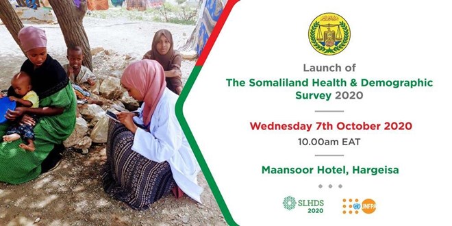 First ever Somaliland Health Demographic Survey report launched in Hargeisa 7th Oct 2020