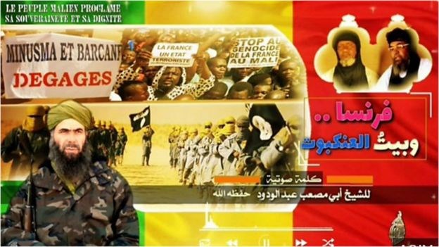 Al-Qaeda's North-African branch has maintained close ties with its Mali-focused sister group.AQIM PROPAGANDA