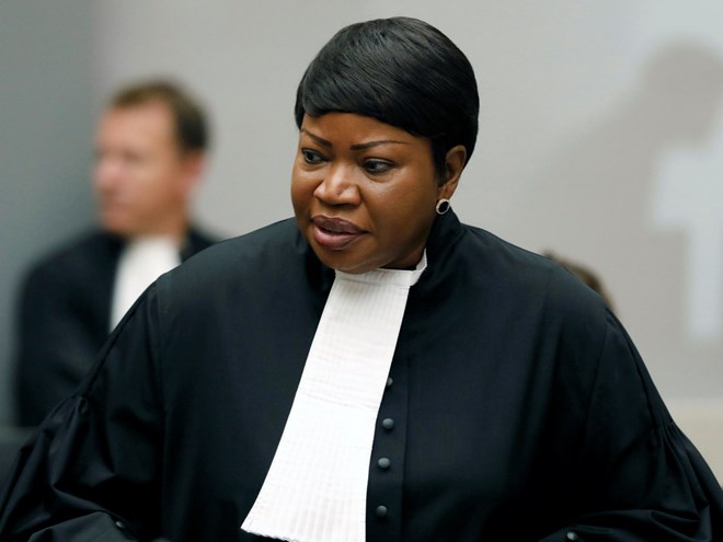 International Criminal Court Chief Prosecutor Fatou Bensouda, seen here in 2018, has been added to the U.S. Treasury's sanctions list. She is leading the court's investigation into alleged U.S. war crimes in Afghanistan. Bas Czerwinski/AP