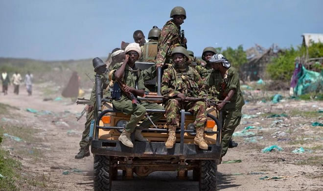 Somali army kills 16 militants in central region