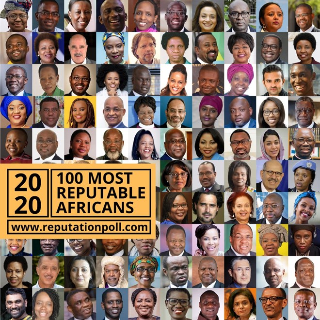  100 Most Reputable Africans 2020