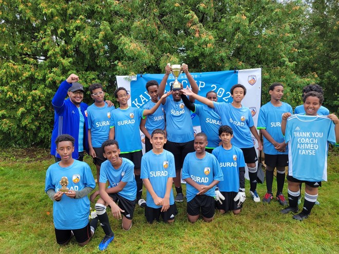 Surad Soccer Club, 2021 Winners of the U-12 Kayse Cup