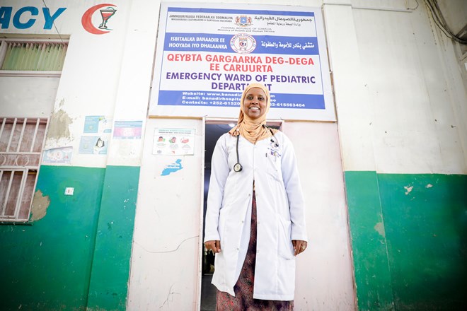 How one pediatrician is trying to reduce neonatal deaths in Somalia
