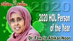 HOL 2020 Person of Year: Dr. Fawzia Abikar, Minister of Health, Somalia