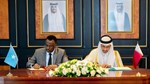 Soomaaliya iyo Qatar oo magaalada Doxa ku kala saxiixday heshiis is afgarad oo muhiim ah