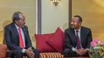 Madaxtooyada Soomaaliya oo beenisay in ay Roma ku kulmayaan Xasan Sheikh iyo Abiy Axmed