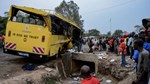 Bus carrying mourners overturns in Kenya, killing 25 people