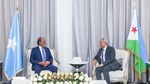 Somali President arrives in Djibouti to strengthen bilateral ties