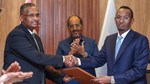 Somali President attends handover ceremony for new intelligence director