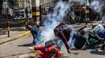 Police shot man dead during protest in Kenyan capital over blogger's death