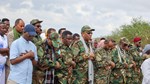 Prime Minister Barre performs Eid al-Fitr prayer with troops in Lower Shabelle region