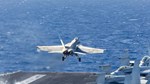 US Navy Super Hornets launched history's 'largest airstrike' from an aircraft carrier — 125,000 pounds of munitions, admiral says