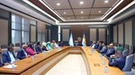 President Hassan Sheikh meets newly elected EALA members in Mogadishu