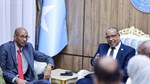 Upper House Deputy Speaker meets North Eastern State Parliament Speaker in Mogadishu