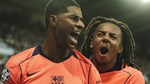 Rashford impresses with first goals for Barcelona as Tuchel watches