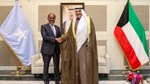 Somali President meets Crown Prince of Kuwait in New York