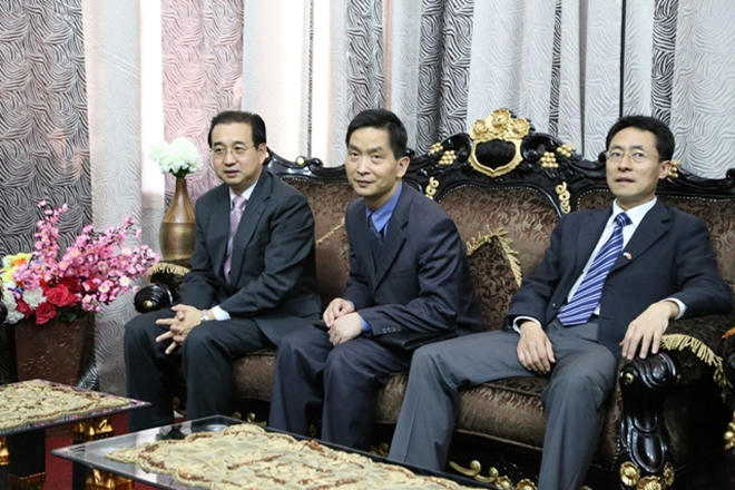 Madaxweyne Xasan Sheekh oo Xarunta Madaxtooyada Somalia kula kulmay Wafdi ka socday Dalka Shiinaha (SAWIRRO)