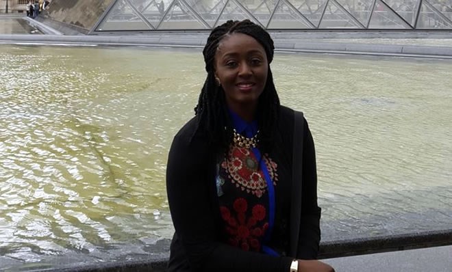 Chibuzo Okereke said that an Air France flight she took from Nigeria was on an old aircraft and not fully equipped [Courtesy: Chibuzo Okereke]