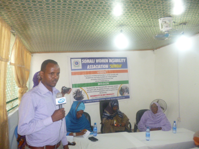 Ururka Haweenka Naafada ah oo Muqdisho lagu dhisay (SAWIRRO)