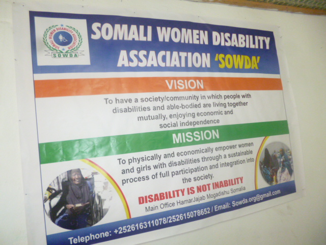 Ururka Haweenka Naafada ah oo Muqdisho lagu dhisay (SAWIRRO)