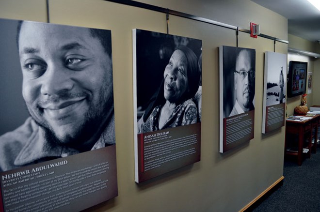 Pieces of the “Tracks in the Snow” exhibit are on display at the Eden Prairie Senior Center and other locations through Dec. 3.