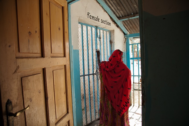 While there are some female patients at this public facility, most of the privately run centres only house men. [Zoe Flood/Al Jazeera]
