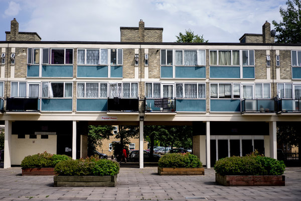 The building where Amira Abase lived.