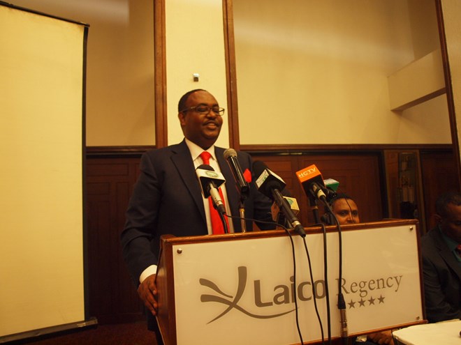 Murashaxa oo khudbad xafladaa ka jeedinayay