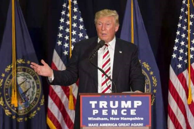 A congressman posted on Twitter that Donald Trump is either calling for an armed revolt or the assassination of his opponent.