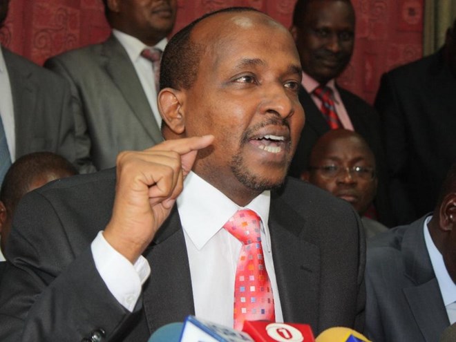 Majority leader Aden Duale