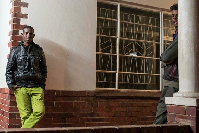 Abdul Razzak's shop in Soshanguve was looted. Last year, he was also shot in the leg.