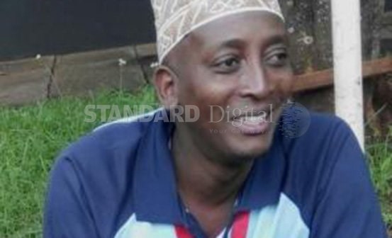Former Jihadist Subira Sudi Mwangole who was shot dead in Kwale County on Thursday evening. Three months ago, Sudi and 25 other militants surrendered to police after renouncing terrorism and Alshabab. He joined Al Shabab in 2008 and went to Somalia for training and returned to Kenya the following year. May 13 2016. Photo by Tobias Chanji/Standard