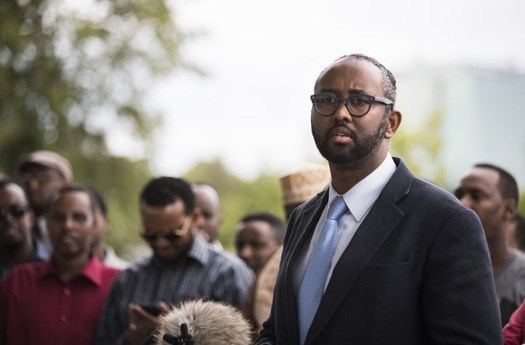 CAIR-MN executive director Jaylani Hussein, shown in September.